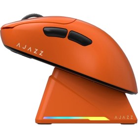 Resim Ajazz AJ179 Apex 42000 Dpı Manyetik Şarj Istasyonu-Tft Ekranlı Mouse-Paw 3950 Sensör-8k Dongle AJ-179 