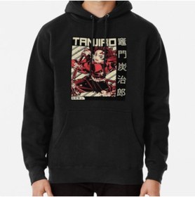 Resim GALASHOP Tanjıro Demon Slayer Pullover Hoodie Model 56 