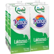 Resim Pınar Laktozsuz Süt 4x1 L 
