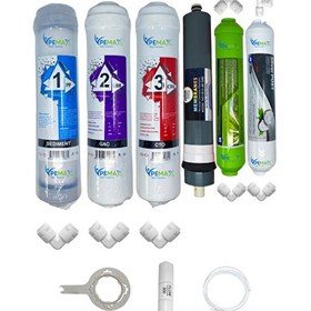 Resim Pemax Water Solutions Kapalı Kasa Su Arıtma Cihazlarına STD 6'lı Platinium Mebran Alkali+Gümüş İyonlu Tatlandırıcı 