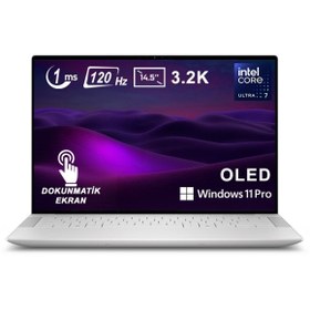 Resim Dell XPS 14 9440 XPS9440CTOV1WP Ultra 7 155H 14.5" 32 GB RAM 1 TB SSD ARC Grafik OLED Touch W11Pro Laptop 