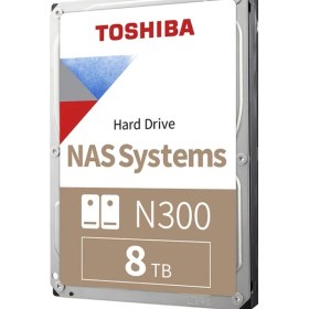 Resim Toshiba N300 8tb Nas 3,5 Inç Dahili Sabit Sürücü 