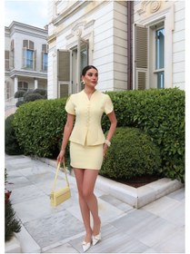 Resim ESRAHELVACI EH Collection Kalem Mini Etek 