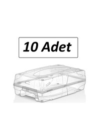 Resim Bayev 10 Adet Kadın Ayakkabı Kutusu Şeffaf Ayakkabı Saklama Kutusu 
