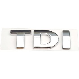 Resim After Vw Volkswagen Touran 2003-2010 Arka Bagaj Kapağı Tdi Tdı Yazısı 3B0853675AN 