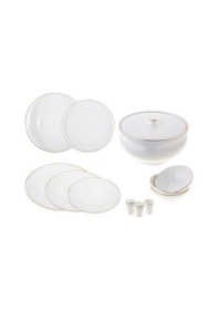 Resim Jumbo Cosmos Gold 60 Parça 12 Kişilik Yemek Takımı 