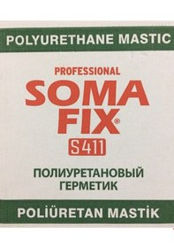 Resim 12 Adet 280 Ml Beyaz Somafix Poliüretan Mastik Dış Cephe Pu Koli Beyaz 