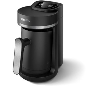 Resim Philips Çelik Görünümlü, Köpük Ayarlı Elektrikli Türk Kahve Makinesi 