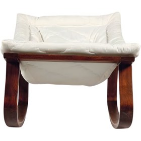 Resim Tahterevalli Evo Ahşap Ana Kucağı Yeşil - Yeşil 