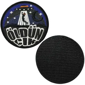 Resim Ex Patch Öldün Çık Airsoft Patch Peç Arma 10 Cm 