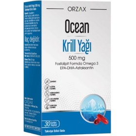 Resim Ocean Krill Oil 500 mg 30 Kapsül 