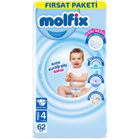Resim Molfix Maxi Çocuk Bezi 62'li 