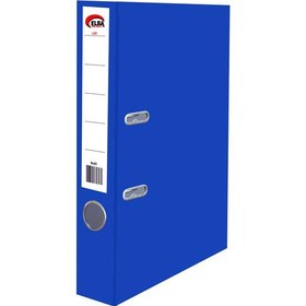 Resim Elba Plastik Lüks Klasör Lacivert Dar 10 Adet 