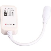 Resim Tenfowee Rgb Led Band Kontrol Cihazı Dc12-24v - Akıllı Telefon App İle Wifi Denetim, 30m Uzaklıkta Renkli Işık Yönetimi 