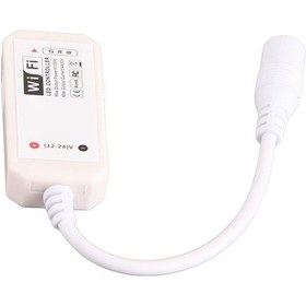 Resim Tenfowee Rgb Led Band Kontrol Cihazı Dc12-24v - Akıllı Telefon App İle Wifi Denetim, 30m Uzaklıkta Renkli Işık Yönetimi 