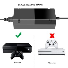 Resim Starx Xbox One Şarj Cihazı Muadil Unıversal Adaptör Xbox One Adapter Power Supply Charger 