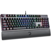 Resim Gamepower Ogre Rgb 60M Blue Switch Türkçe Q USB Mekanik Gaming Klavye 