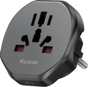 Resim Mcdodo CP-4550 Priz Dönüştürücü - Universal Seyahat Adaptörü - Siyah 