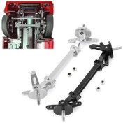 Resim Besthome1 Yenilenmiş Gümüş Renkli Direksiyon Ekiği - 1/14 Kamyon İçin Metal Sürtücü Olmayan Tamir Parçası 