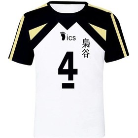 Resim Snapbuy Anime Haikyuu Cosplay T-shirt Erkekler Karasuno Lise Voleybol Forması Hinata Shoyo Kageyama Tobio Tişörtpembe Pembe 