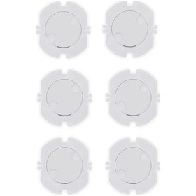 Resim Babyjem - Pratik Priz Koruyuz Beyaz (6 Adet) 