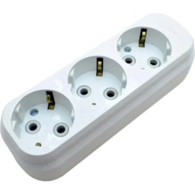 Resim Eminsan 3lü Klemensli Grup Priz Beyaz Eminsan 