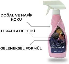 Resim Ferahlatıcı Lavanta Oda Spreyi - Doğal Özlerle Zenginleştirilmiş Çok Amaçlı Lavanta Oda Kokusu 