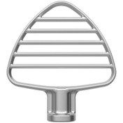 Resim KitchenAid Uyumlu 4.8 L Stand Mikser Hamur Çırpıcısı Çelik -5ksmpb5ss 