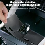Resim BYD Song Plus Champion Edition için Araç Merkezi Kontrol Paneli Koruyucu Kapak ve Düğme Kılıfı 