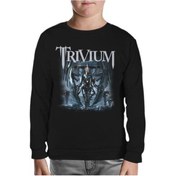 Resim Trivium - Vengeance Falls Siyah Çocuk Sweatshirt Siyah 