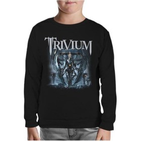 Resim Trivium - Vengeance Falls Siyah Çocuk Sweatshirt Siyah 
