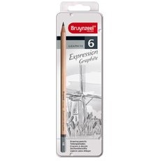 Resim Bruynzeel Expression Graphite Çizim Seti 6'Lı 