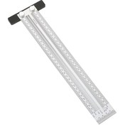 Resim Suofeng Paslanmaz Çelik T Cetveli - Marangozluk Ve Ahşap İşleri İçin T Şekilli Ve Dik Açılı Ölçüm Aracı 