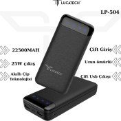 Resim Samsung A20 / A20S / A21 / A22 / A30 / A31 / A32 / A33 Uyumlu 22.500 Mah 25W Powerbank 