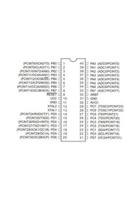 Resim Atmega324Pa-Pu Dıp-40 20Mhz Mikrodenetleyici 