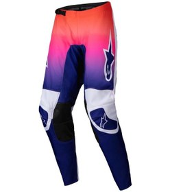 Resim Alpinestars Stella Fluid Wurx Kadın Off-road Pantolonu Lacivert Kırmızı Beyaz 