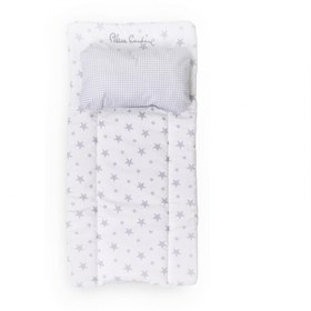 Resim Pierre Cardin Lüks Nakışlı Alt Açma Minderi - Gri 