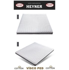 Resim Uzunbebe Heyner Sleep 80X200 Visco Yatak Pedi 80*200 Ortopedik Visco Ped 