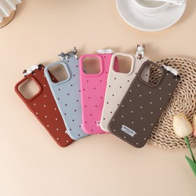 Resim Sevimli 3D Siyam Kedi Dış Mekan Modası Kılıfı, Apple için Yaratıcı Kılıf, Iphone 16, 15, 14 Plus Pro Max için. 