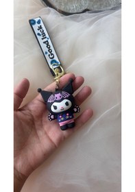 Resim Işıklı Kuromi Anahtarlık 