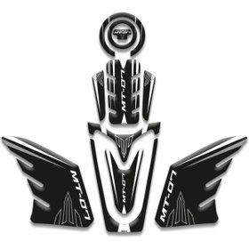 Resim PROMOT MT 07 MOTORSİKLET AKSESUAR TANK PAD SET (2021/2024) 02 