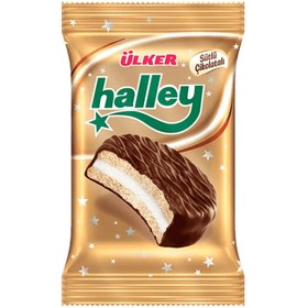 Resim Ülker Halley Çikolata Kaplı Marshmallowlu Bisküvi 30 G 