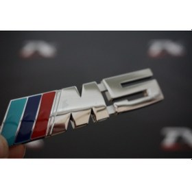 Resim Bmw M5 Çamurluk Yanı 3M 3D Krom Metal Logo N11.4345 