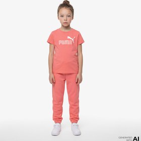 Resim Jordan Brooklyn Fleece Kız Çocuk Pembe Eşofman Altı 