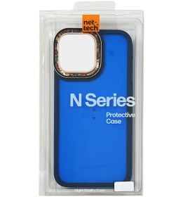 Resim Nettech İphone 14 Pro Max Uyumlu Nt-n027 Diamond Arka Koruma Kılıf - Mavi Mavi 