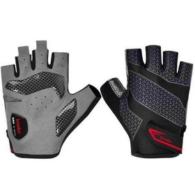 Resim Profesyonel Luminous Bisiklet Eldiveni 