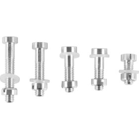 Resim EnigmaticE 5 Adet M2.5 Vidalar Cıvata Somun Yıkayıcılar Seti Pikap Headshell Kartuş Stylus Montaj Vinil Lp Plak Çalar (Yurt Dışından) 