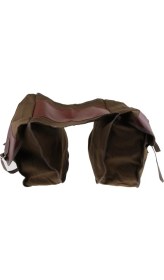 Resim Motosiklet Sürme Arka Çanta Bagaj Bagaj Biker Brown Için Büyük Kapasite 