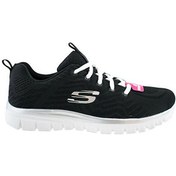 Resim Skechers GRACEFUL-GET CONNECTED Kadın Siyah Spor Ayakkabı - 12615 BKW Skechers