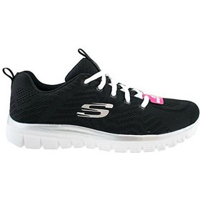 Resim Skechers GRACEFUL-GET CONNECTED Kadın Siyah Spor Ayakkabı - 12615 BKW 